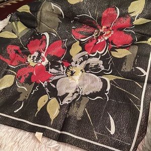 VTG HONIG SCARVE WITH GOLD THREADING MADE IN ITALY